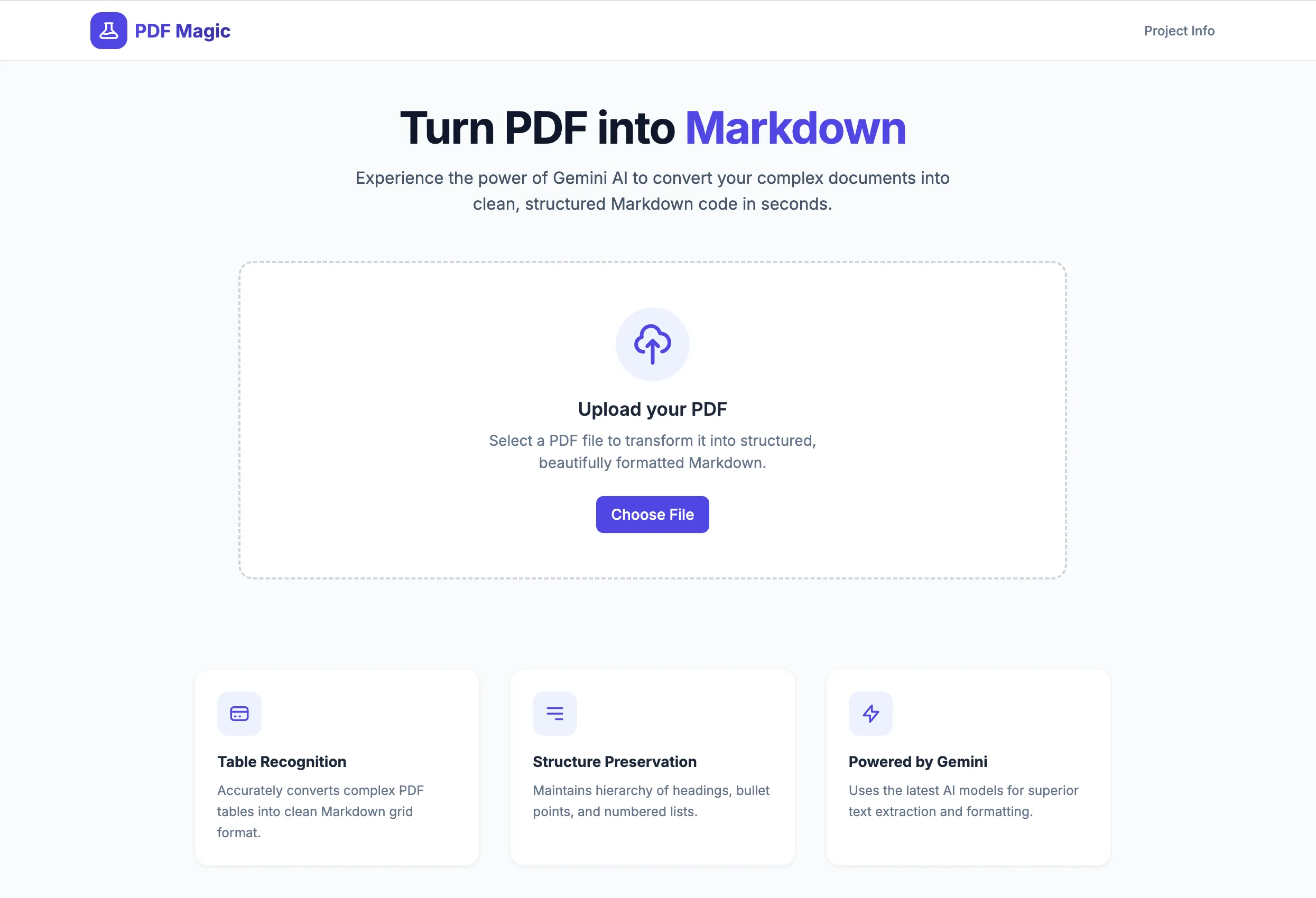 PDF to Markdown Magic
